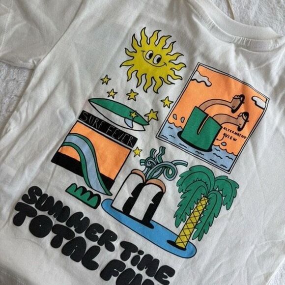 Zara Surf Fever Shirt size 4 Years - Picture 1 of 5